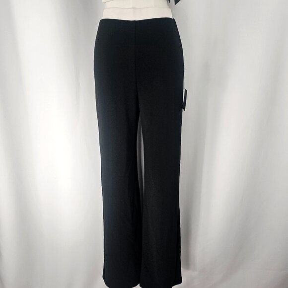 Lulus Women's Black & Ivory Colorblock 2 Piece High Waist Pant Set Size XS NWTF - Picture 4 of 16
